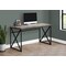 Monarch Specialties Computer Desk, Home Office, Laptop, Work, Metal, Laminate, Beige, Black, Contemporary, Modern I 7452 - alternate 4